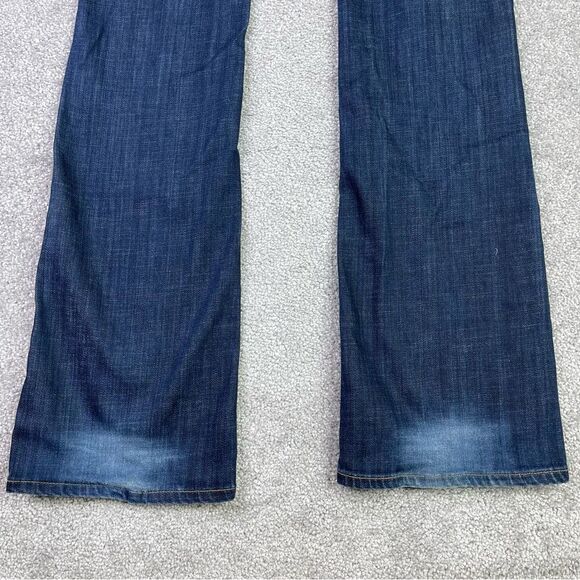 Citizens of Humanity Amber Jeans Women’s 26 Blue Bootcut Low Rise Dark Denim - Picture 4 of 15